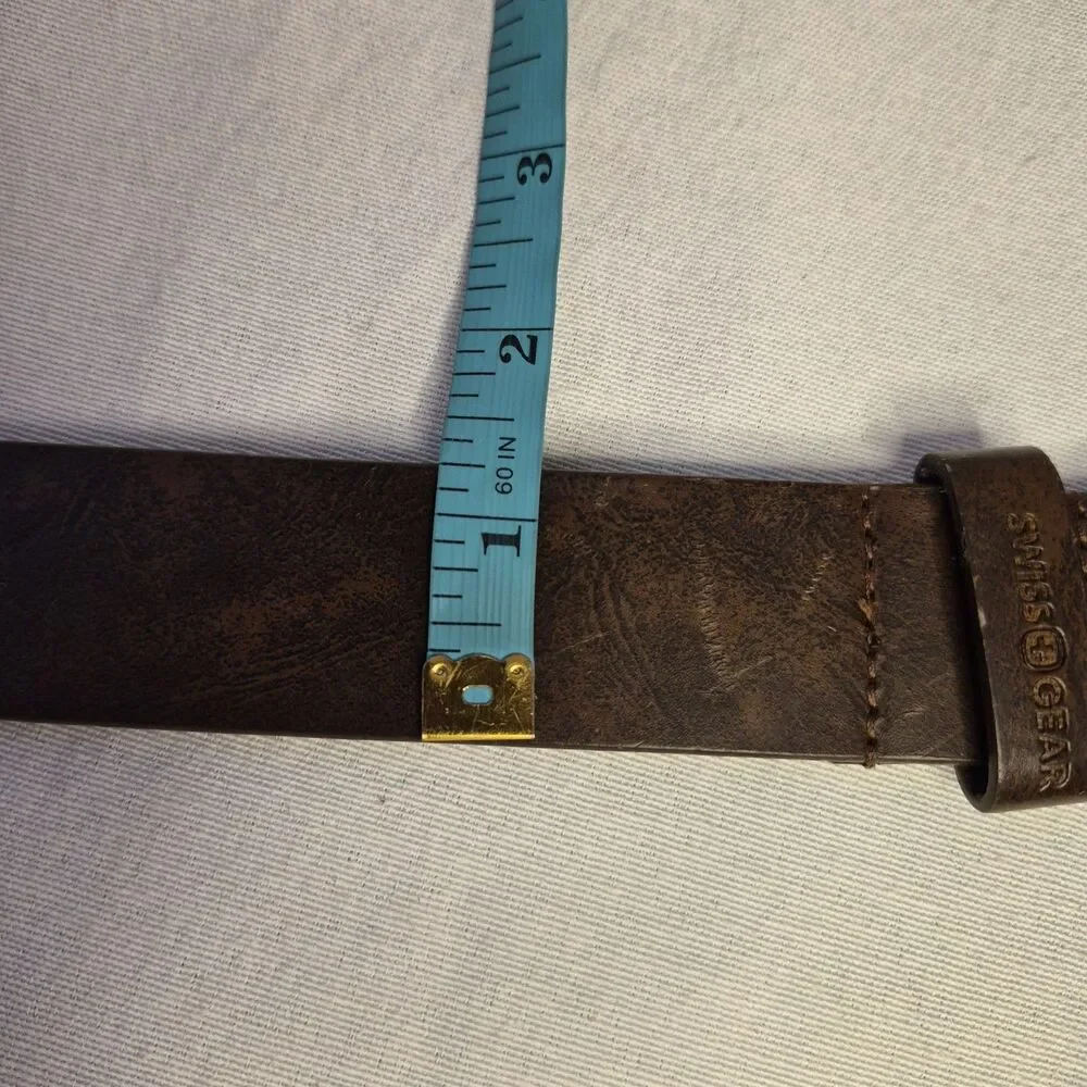 Swiss Gear Men's Bonded Leather Belt Size XXL (44-48) Brown SGT319.70
